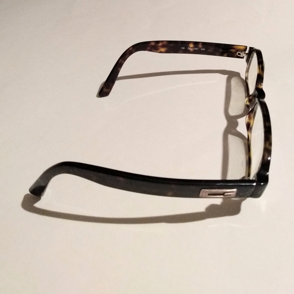 GUCCI VINTAGE UNISEX GG 1185 086 DARK TORTOISE FRAMES EYEGLASSES - Picture 4 of 14